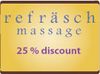 (Sponsored): Refräsch Massage Special
