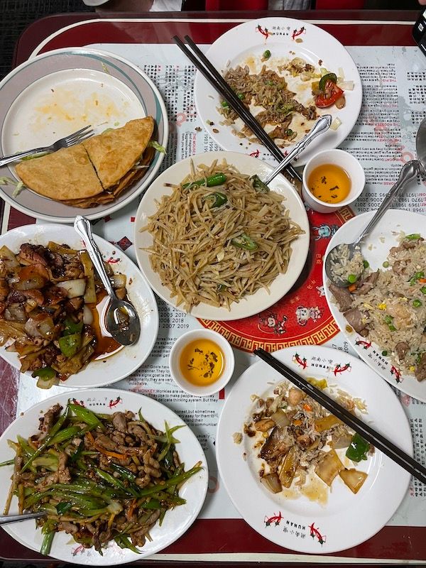 dishes Henry’s Hunan natoma san francisco restaurant table lunch