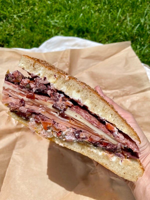 muffuletta from Sandy’s