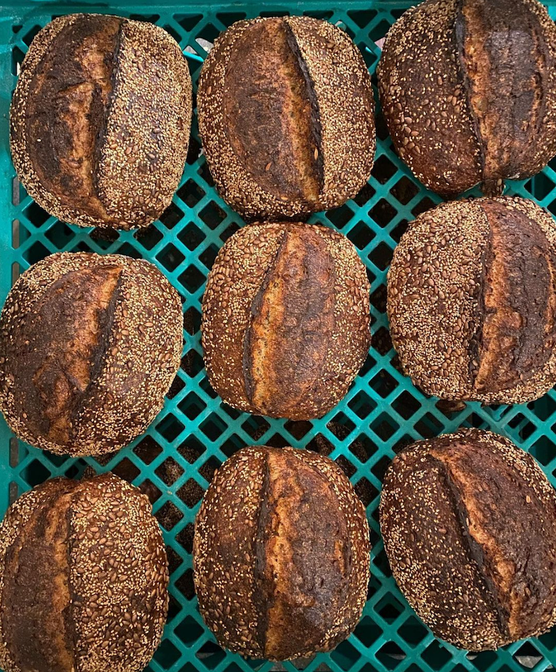 Day Moon seeded loaves