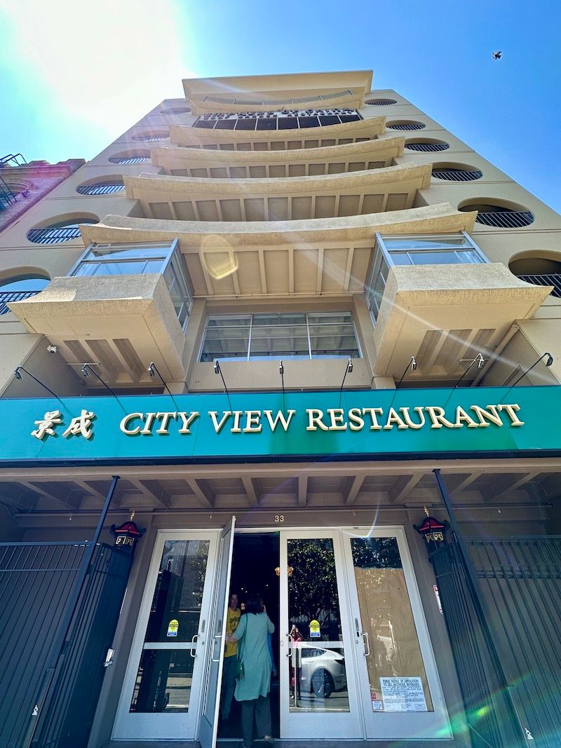 entrance to City View Restaurant