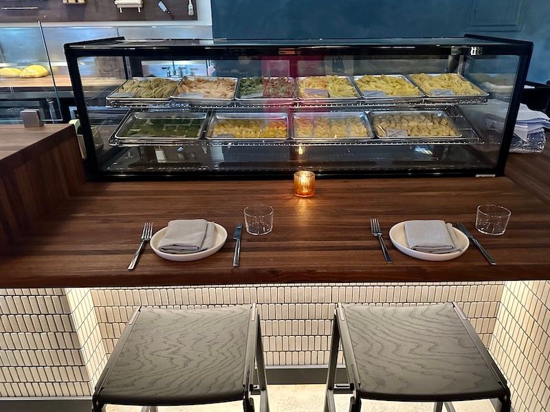 The Pasta Bar (and daily selection of pasta to go) at flour + water pasta shop