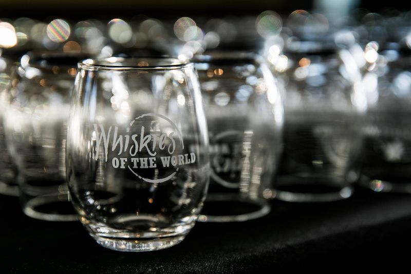 Whiskies of the World signature nosing glasses