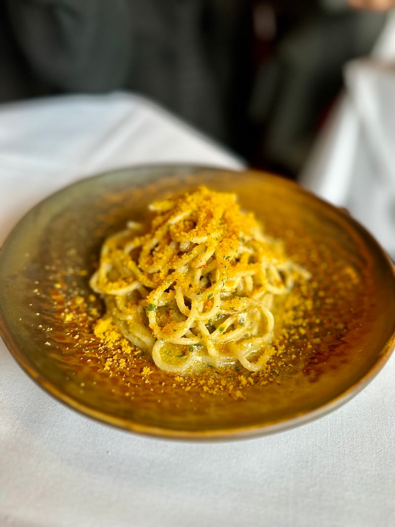 La Ciccia’s spaghetti with bottarga