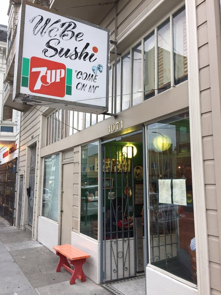 The original We Be Sushi location on Valencia Street. Yelp photo by Andrew N.