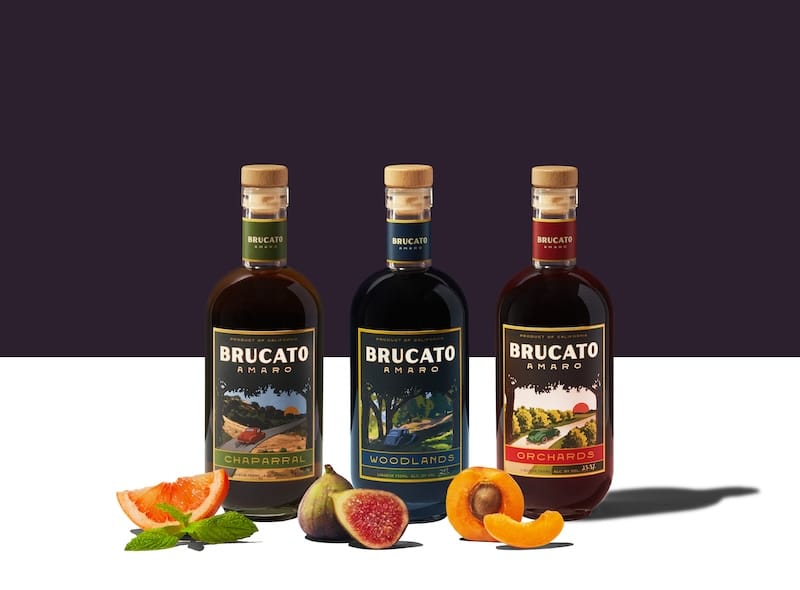The trio of Brucato Amaro expressions. Photo by Erin Ng.