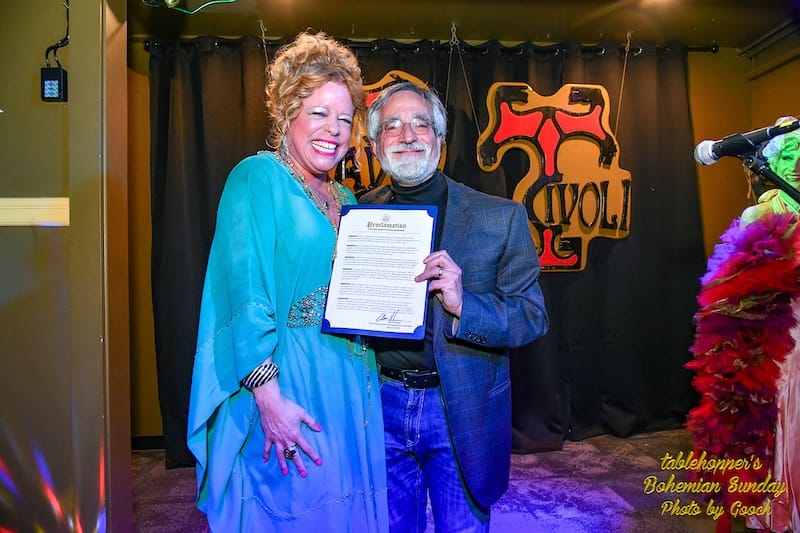 A very special moment for me as a San Franciscan. Thank you for the commendation, Supervisor Aaron Peskin. Photo by Gooch!