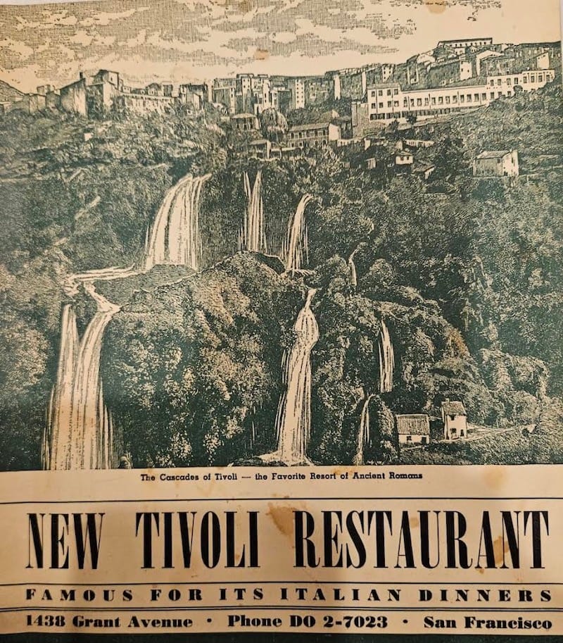 Before it was the Savoy Tivoli, it was the New Tivoli Restaurant. Photo courtesy of Tito Avila.