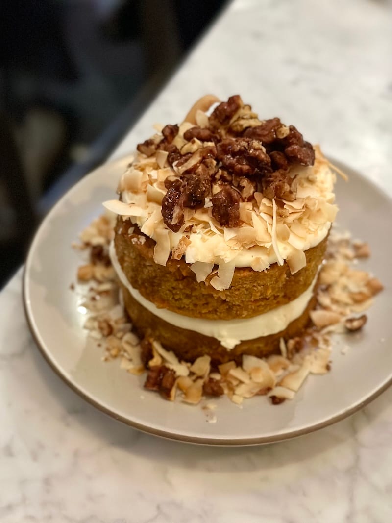 Carrot cake. Photo: © tablehopper.com.