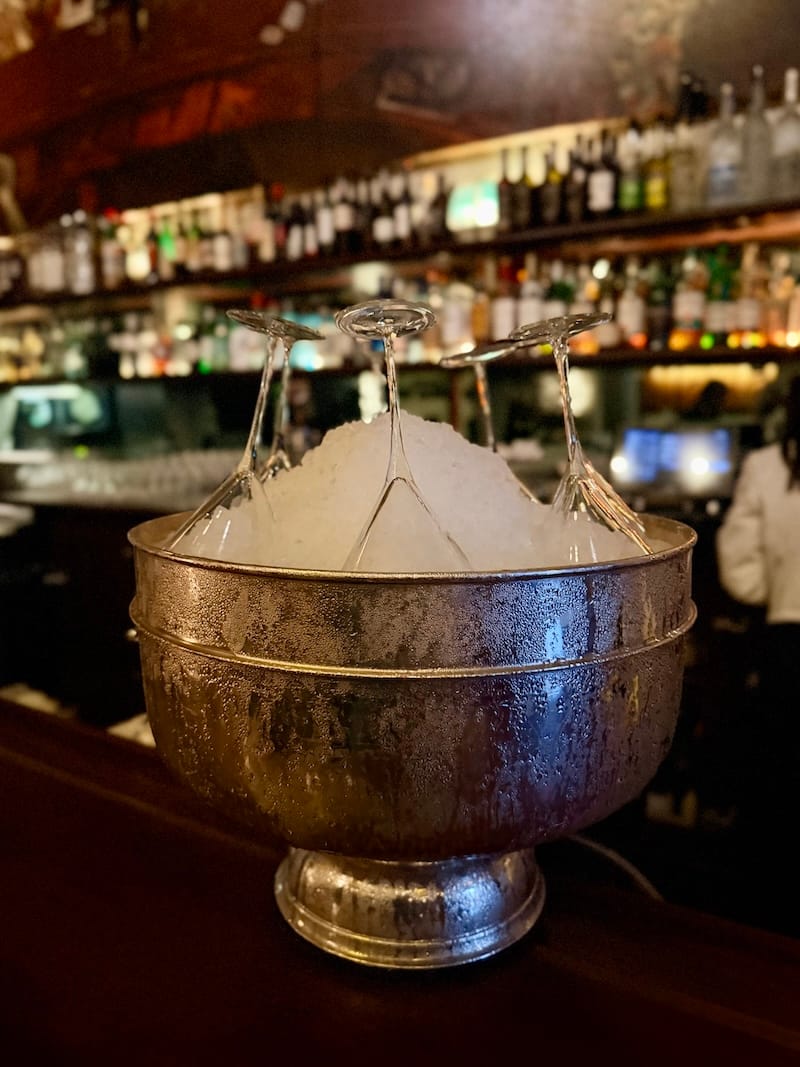 A holiday Martini lunch at Bix is one of my favorite annual traditions. Photo: © tablehopper.com.