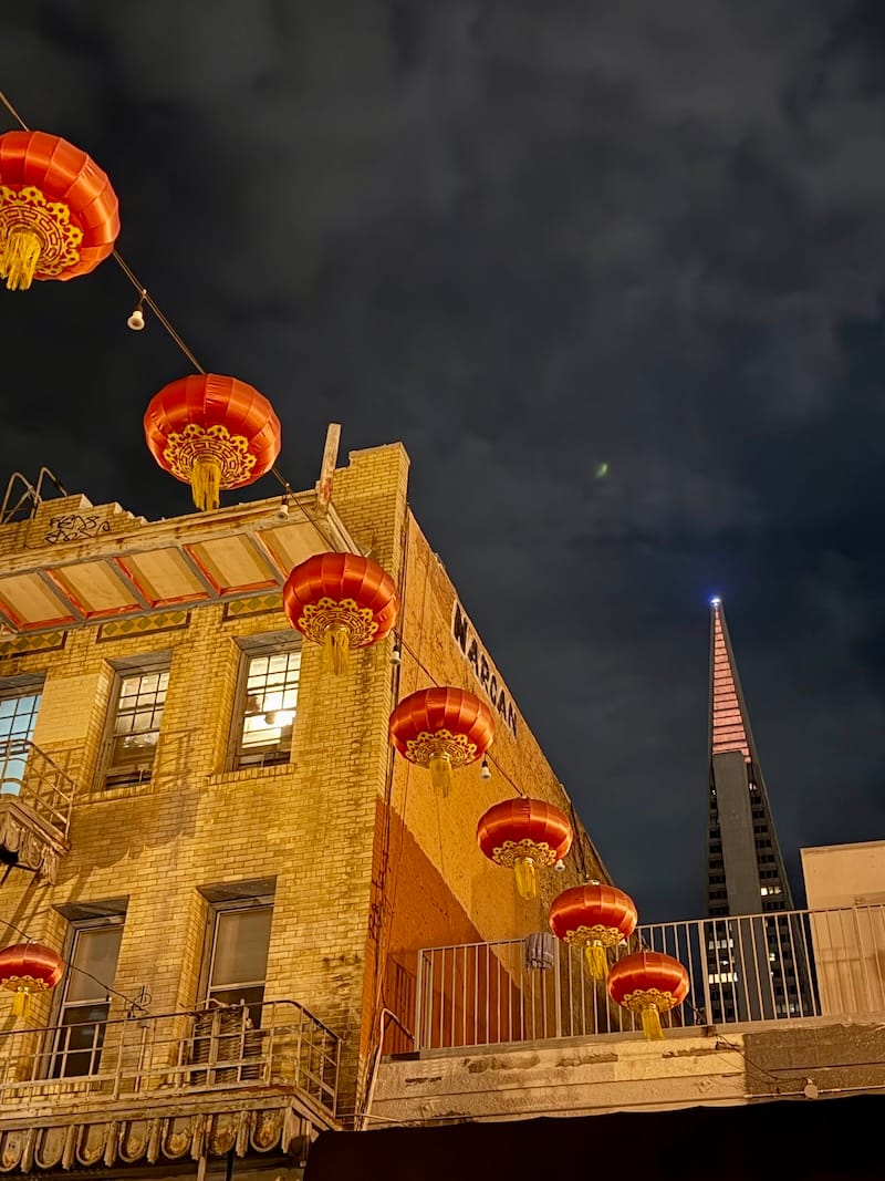 One of my favorite things to do in San Francisco is walk through Chinatown at night. Photo: © tablehopper.com.