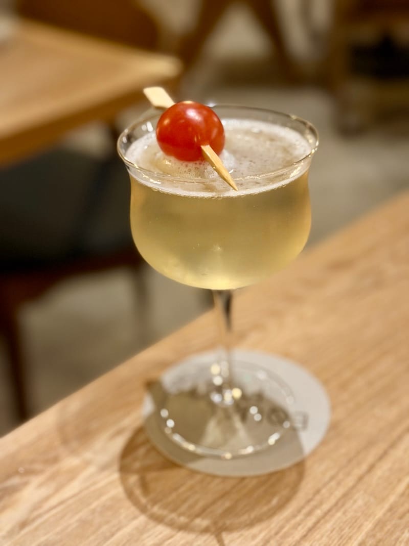 The tomato-driven Ta Ta Tini. Photo: © tablehopper.com.