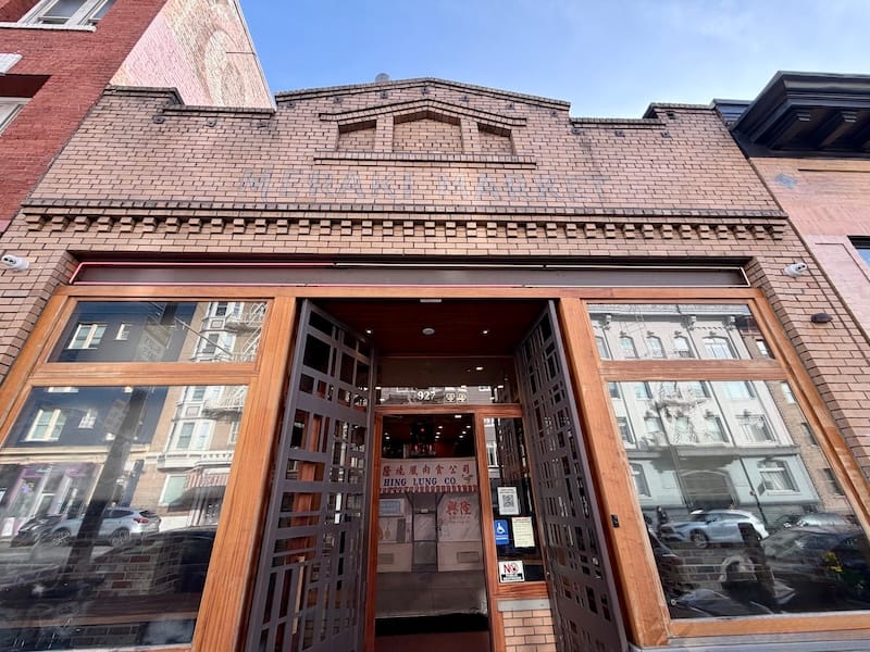 Look for a neon sign and more coming to the front of the former Meraki Market. Photo: © tablehopper.com.