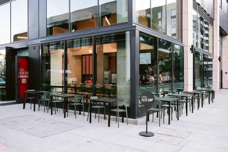 The new F+W Pizza Shop in Oakland’s Northlake District. Photo: Kristen Loken.