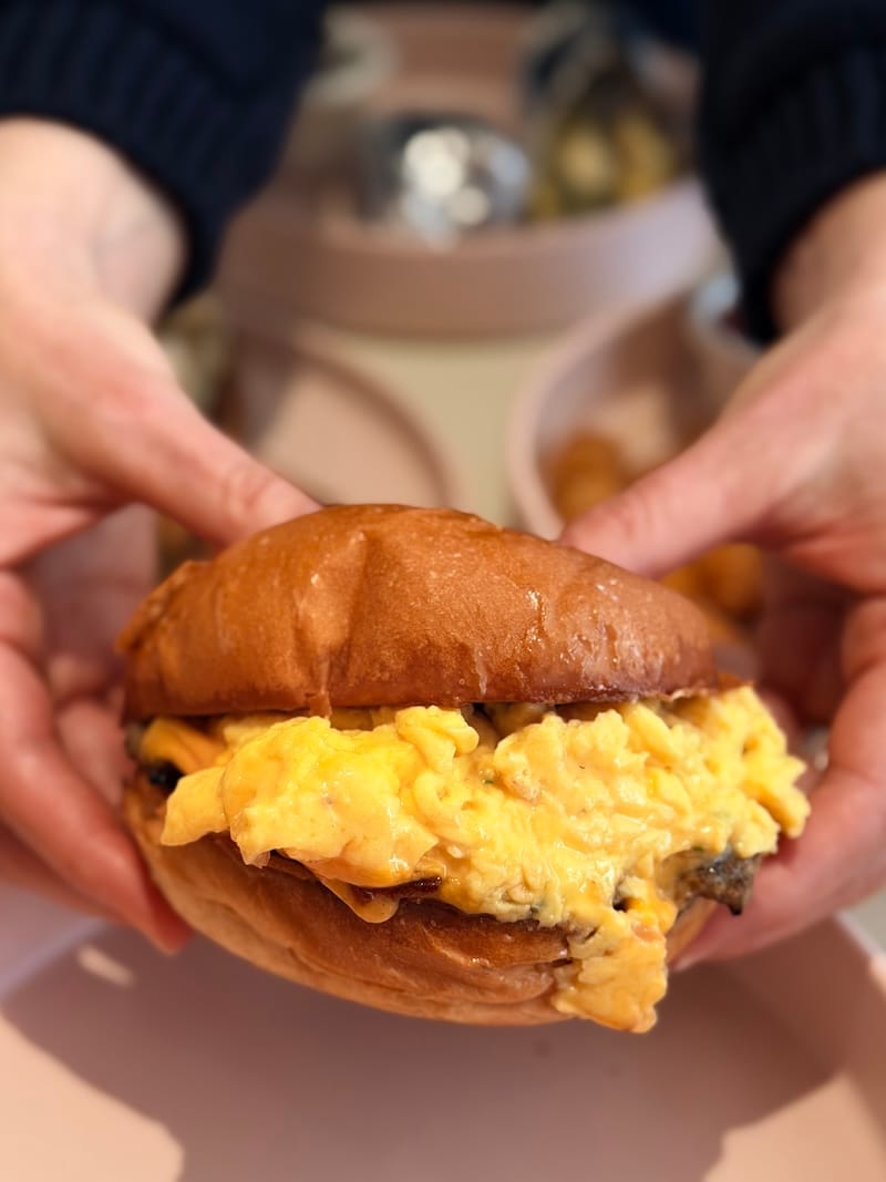 Check out those perfect eggs in the SEC!&nbsp;Photo: © tablehopper.com.