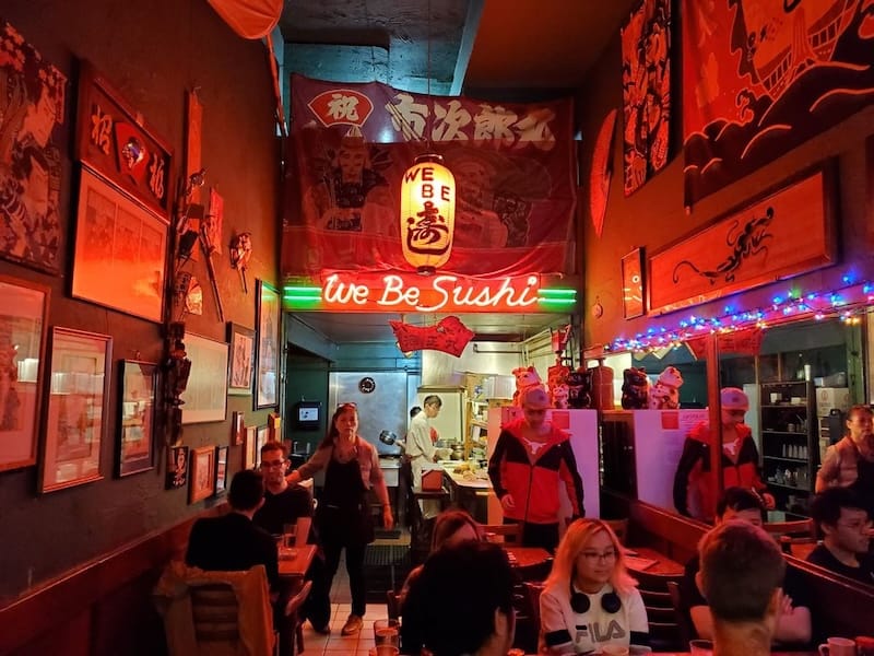 The last We Be Sushi on Valencia has closed. Yelp photo by Michael B.&nbsp;