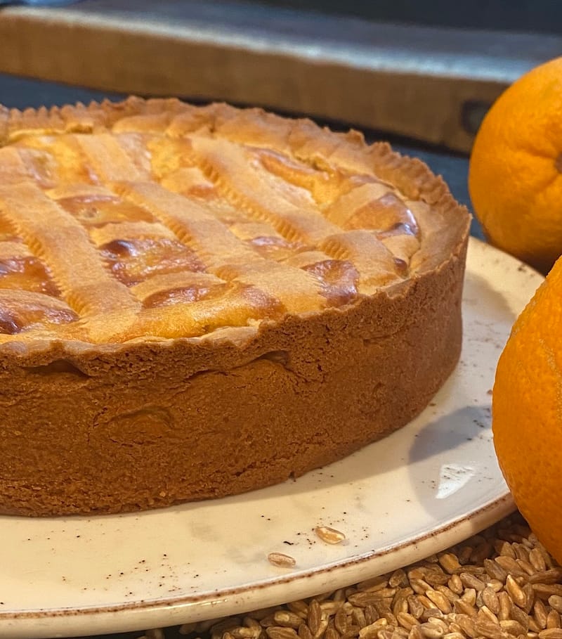 The pastiera napoletana by Donato & Co. chef Gianluca Guglielmi. Photo: Donato & Co.
