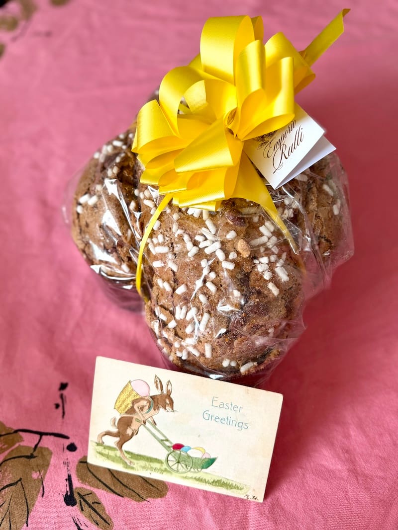 La colomba pasquale (Easter dove) from Emporio Rulli. Photo: © tablehopper.com.