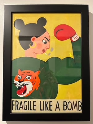 This week’s tablehopper: snake eyes. (free)