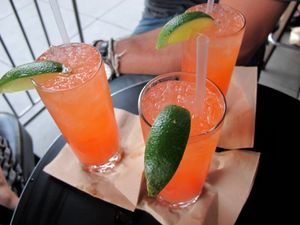 This week's tablehopper: the heat, meat, and the street.