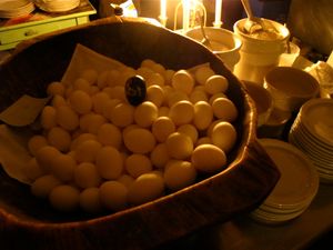 This week's tablehopper: afternoon delight.