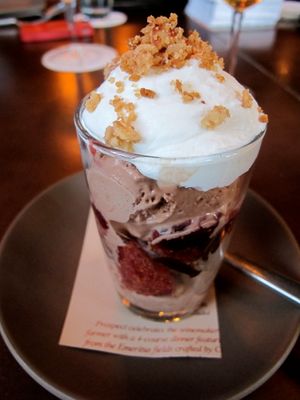 August 12, 2011 - This week's tablehopper: sundae on Friday.