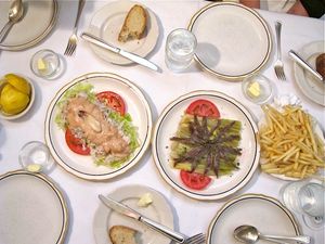 July 31, 2012 - This week's tablehopper: food food food.