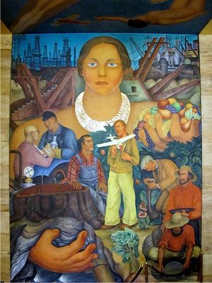 This week's tablehopper: the feminine mystique.