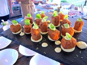 This week's tablehopper: go speed racer go.