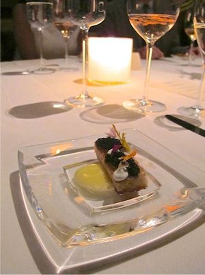 This week's tablehopper: in good graces.