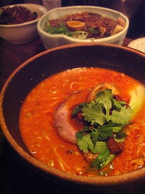 This week's tablehopper: tantanmen meow meow.