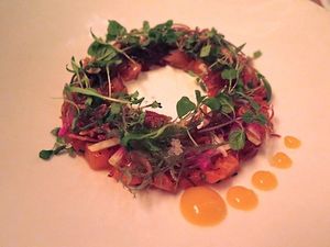 This week's tablehopper: cold snapped.