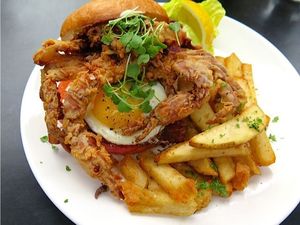 This week's tablehopper: skyrockets in flight.