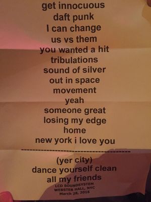 March 29, 2016 - This week's tablehopper: disco infiltrator.