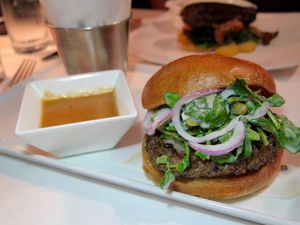 This week's tablehopper: au poivre.