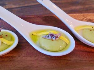 March 21, 2017 - This week's tablehopper: thrilla from Manila.