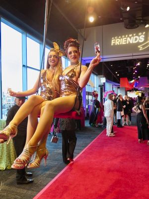 This week's tablehopper: the restaurant stars were out on Sunday.