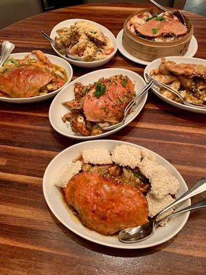 December 17, 2019 - This week's tablehopper: crab and Cognac.