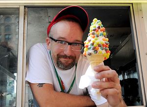 Double Rainbow All the Way Across the Sky! It's in My Front Yard!