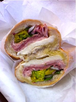Adesso in Oakland Selling Sandwiches During the Day