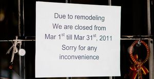 Temporary Closures in the TL