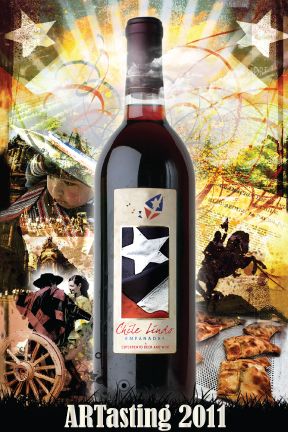 Local Wine Tasting and Label Exhibit at ARTasting 2011