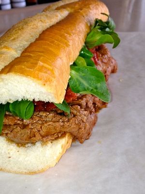 What's for Lunch? Honkin' Po' Boys at Criolla.