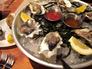 Nice Deals on Oysters and Bubbles and Fries