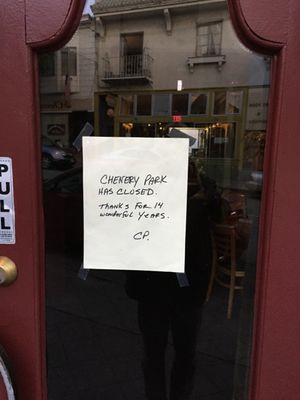 Closures and Changes: Local's Corner, Chenery Park, Emmy's Spaghetti Shack on the Move, Pasíon Now Fresca