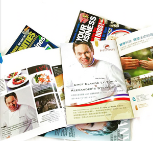 This Steak Is Juicy: Chef Claude Le-Tohic Partnering with Alexander's Steakhouse