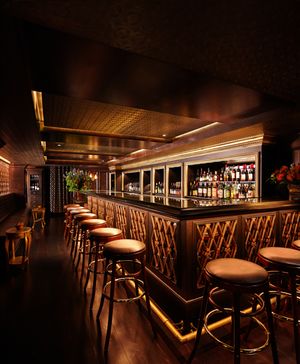 An Update on Gaspar Brasserie's Upstairs Cognac Room