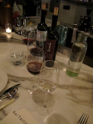 Departures: Alex Fox Leaves Bar Tartine; Aurora Siegel Leaves Rose Pistola