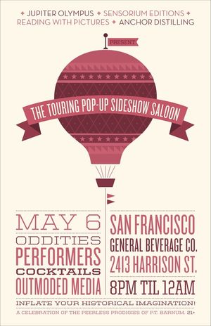 Step Right Up to the Sideshow Saloon!