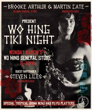 Tiki Time, Cocktail Classes, and a Hitachino Dinner